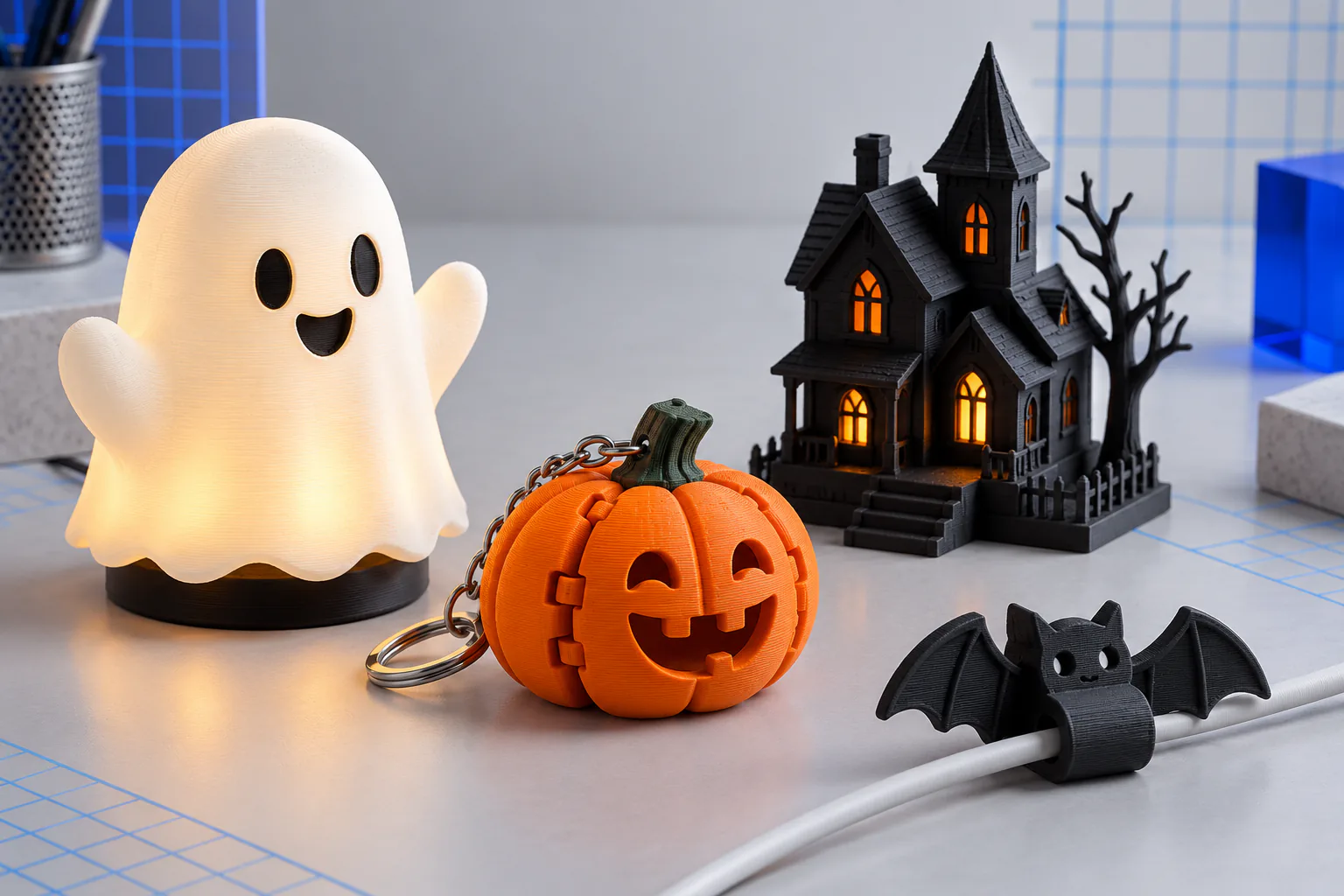 Halloween 3D printed collection
